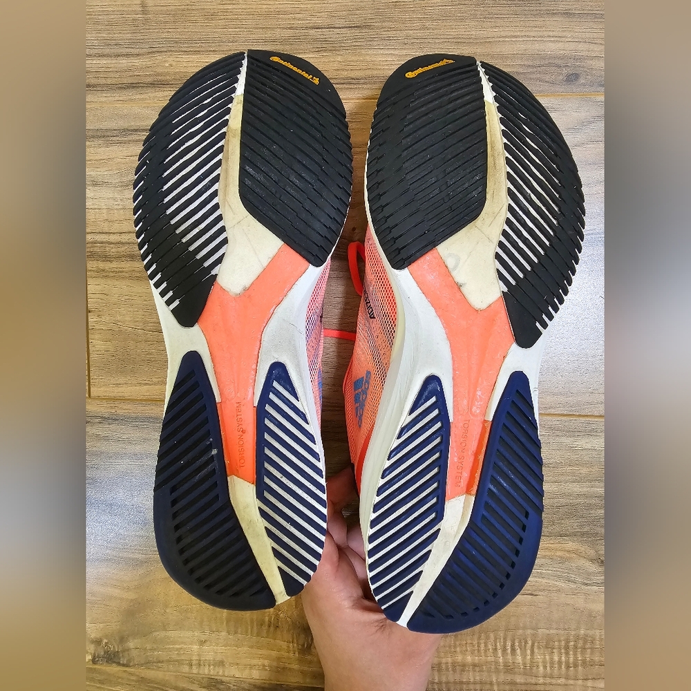 ADIDAS Adizero Adios 6 'Turbo Sky Rush' Women's Running Shoes - Picture 9 of 14